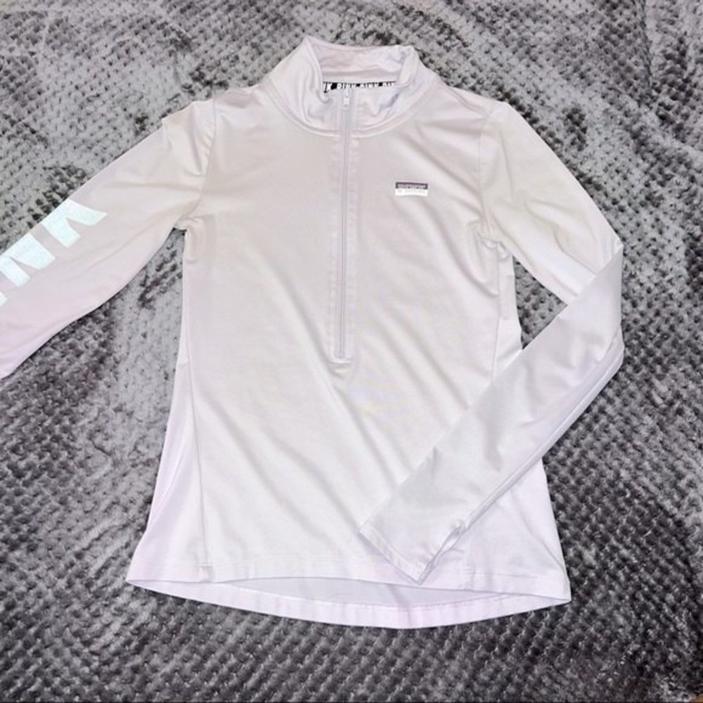Victoria’s Secret PINK Ultimate Quarter Zip Athletic Top - pastel purple - XS